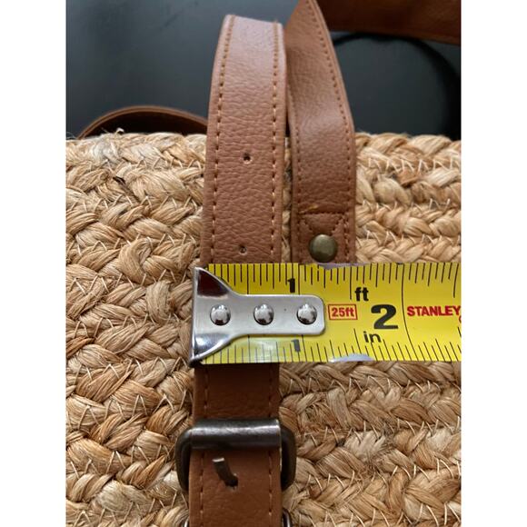 XIX PALMS Insulated Jute Picnic Tote/Backpack (NWT) main image 11
